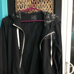 Empyre Black Windbreaker